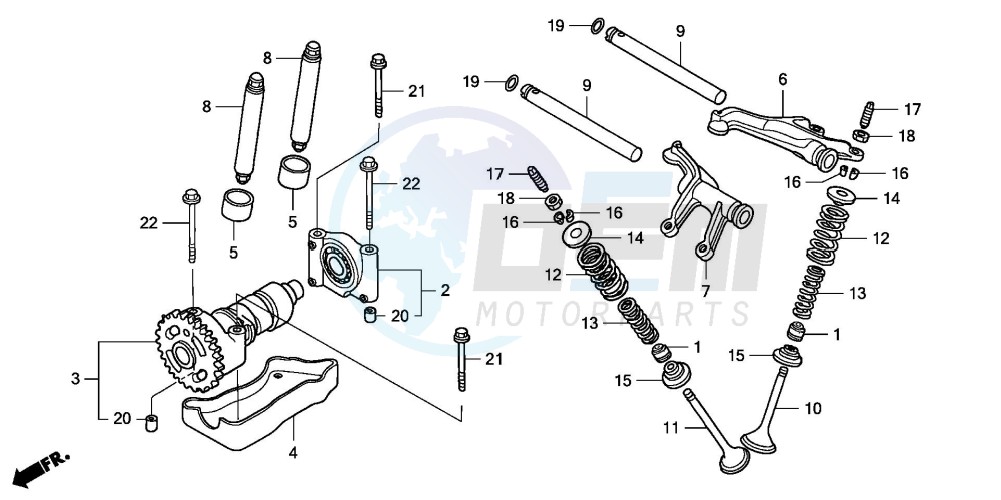 CAMSHAFT/VALVE image