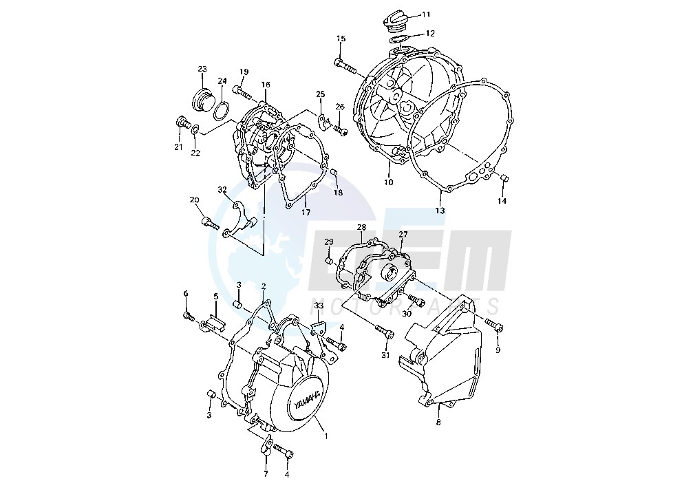 CRANKCASE COVER image