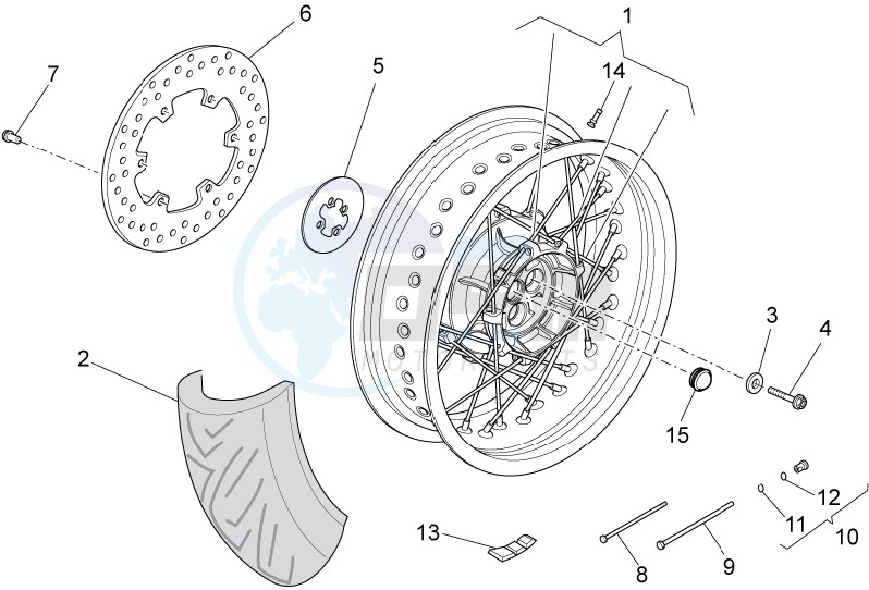 SE Rear wheel blueprint
