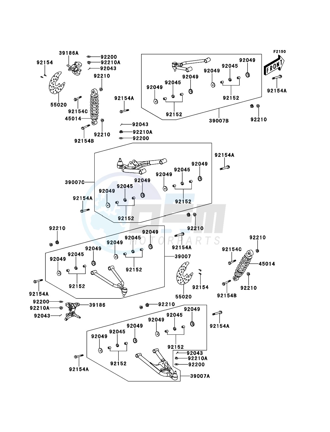 Suspension blueprint