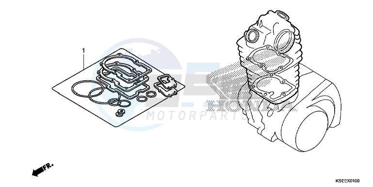 GASKET KIT A blueprint