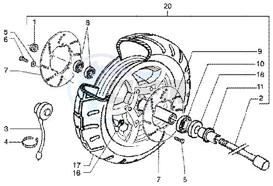 Front wheel image