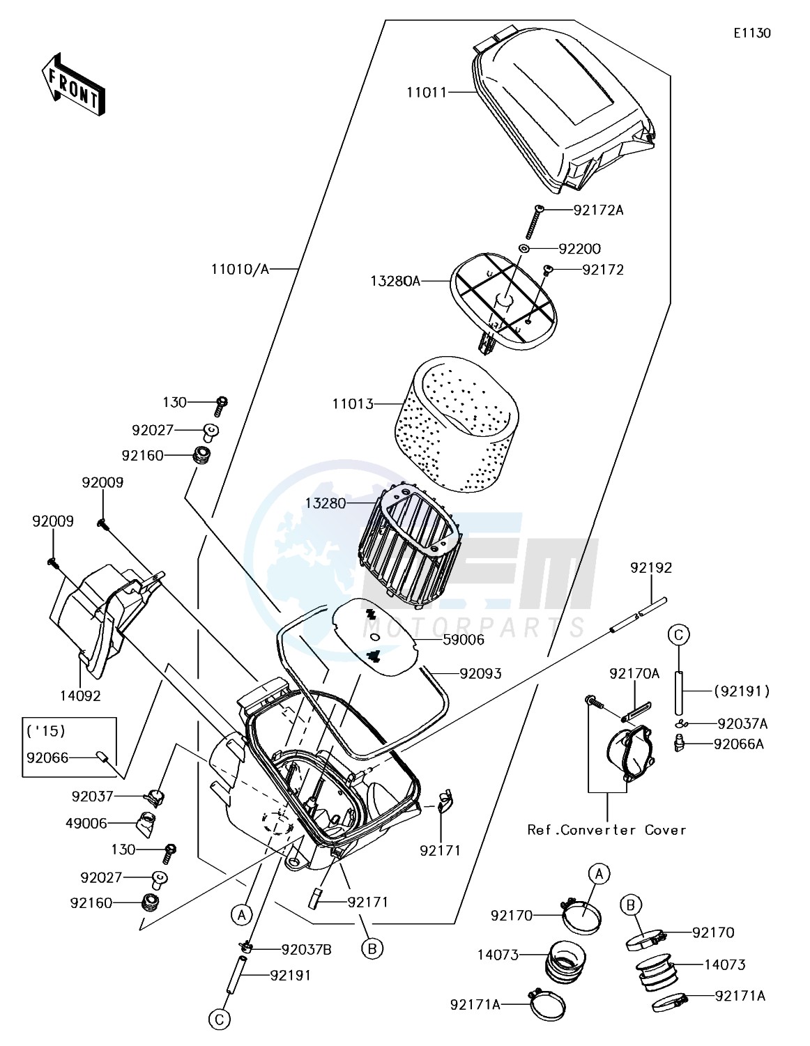 Air Cleaner blueprint