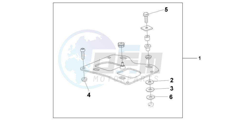 REAR CARRIER BRACKET image