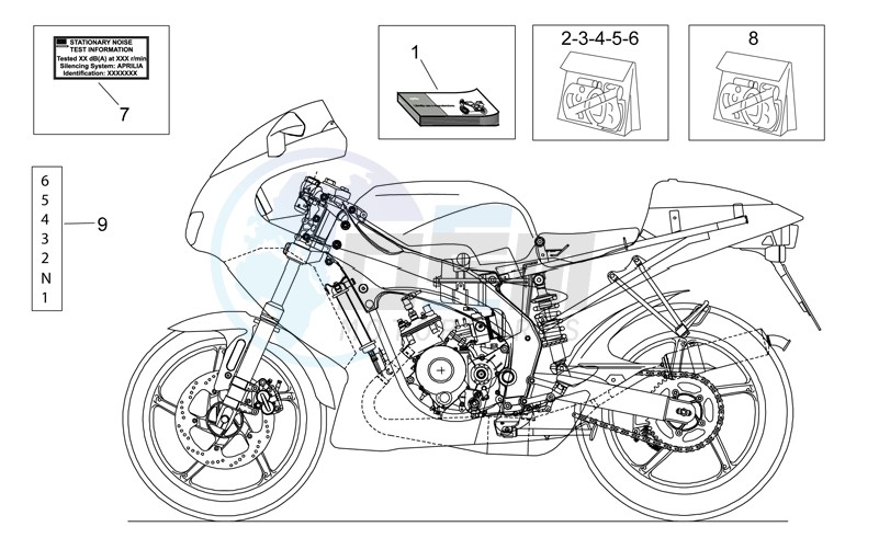 Operators handbooks and decal image