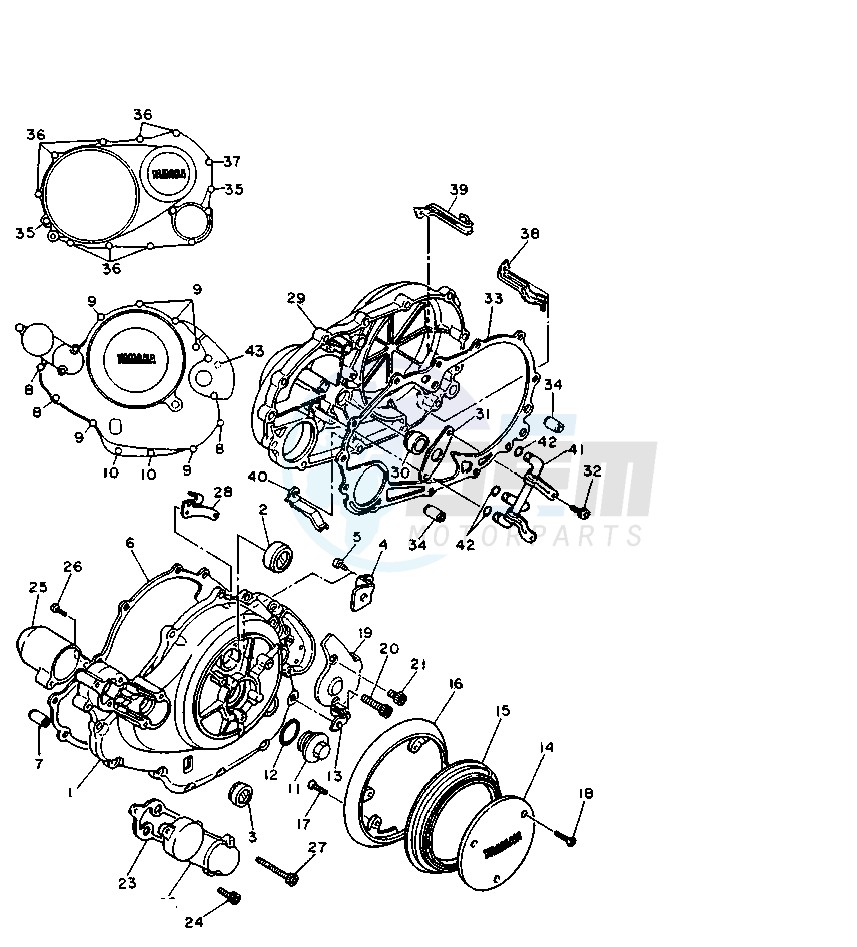 CRANKCASE COVER image