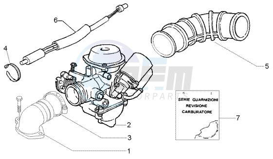 Carburettor blueprint