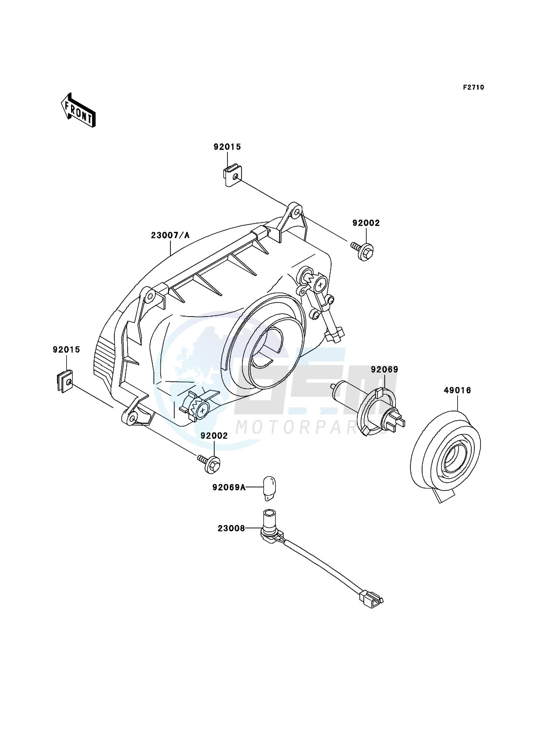 Headlight(s) blueprint