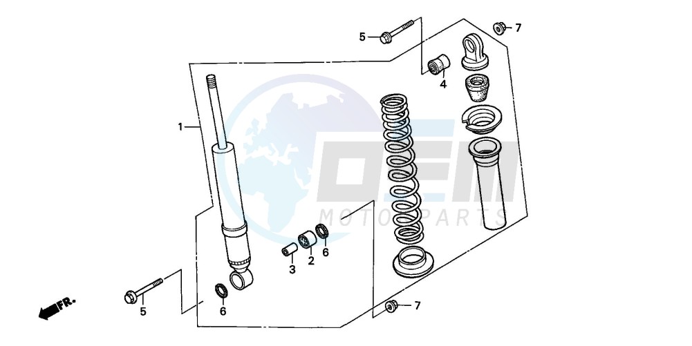 FRONT CUSHION blueprint