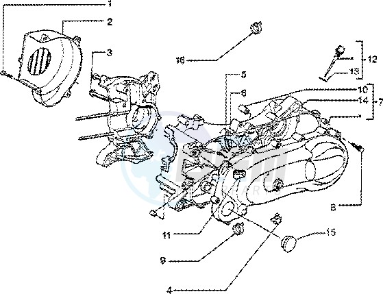 Clutch cover - scrool cover blueprint