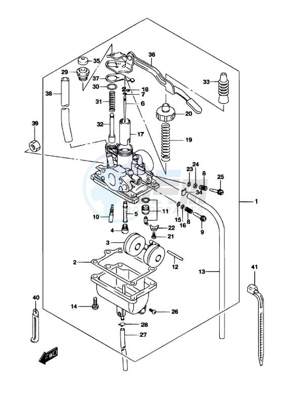 CARBURETOR blueprint