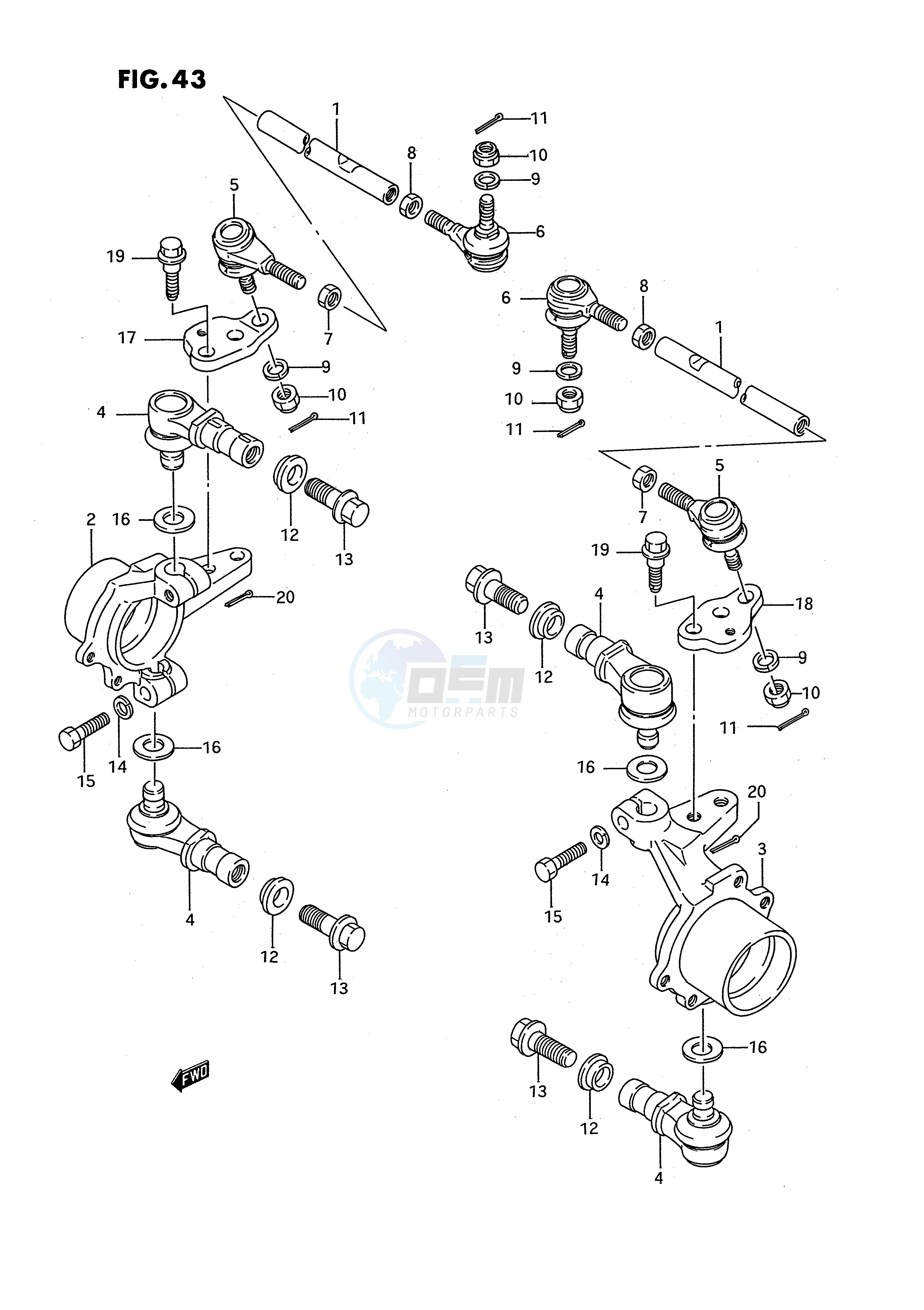 KNUCKLE ARM image