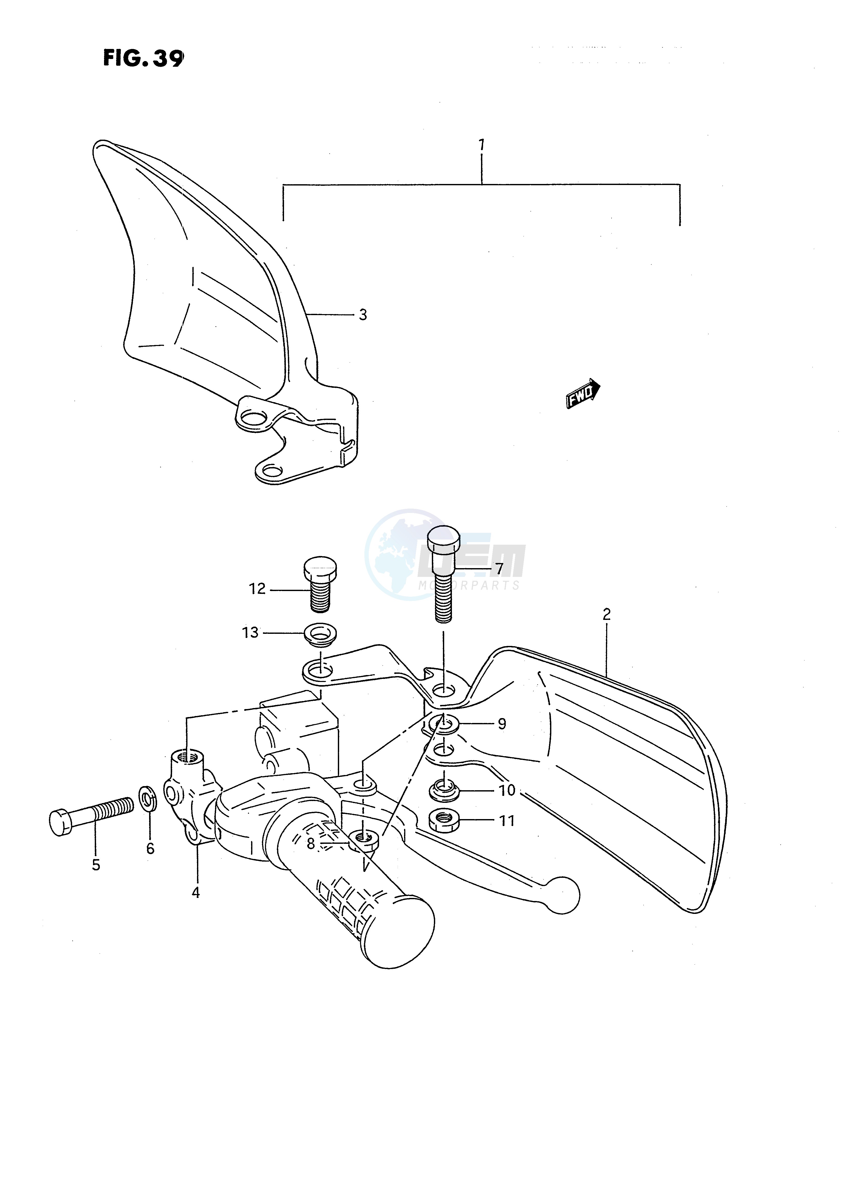 KNUCKLE COVER (OPTIONAL) blueprint