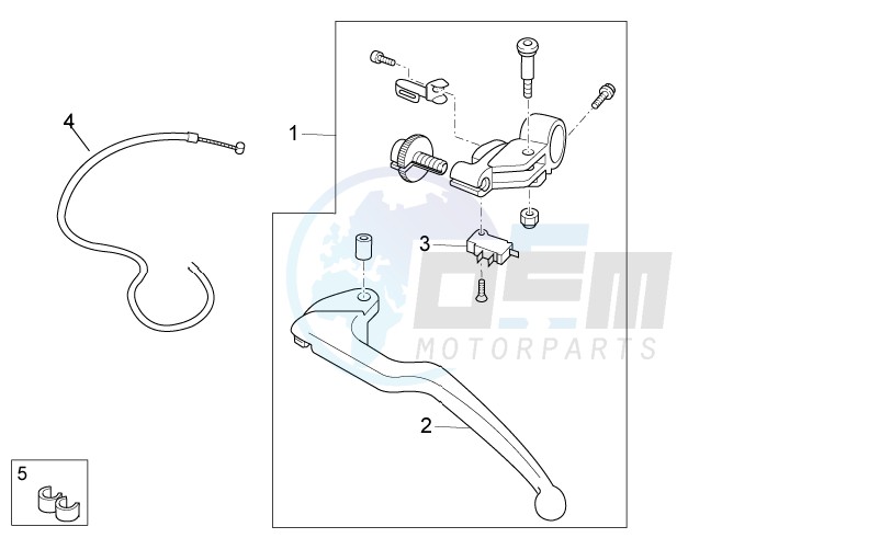 Clutch lever image