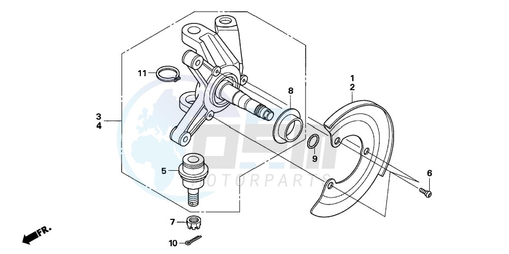 KNUCKLE (TRX500TM) image