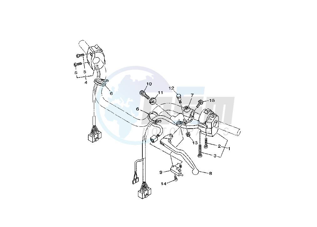 HANDLE SWITCH- LEVER blueprint