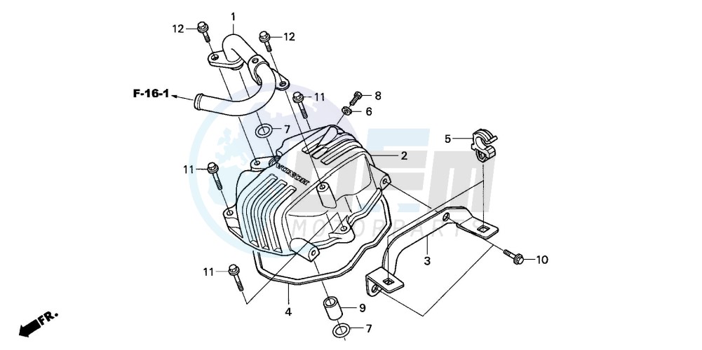 CYLINDER HEAD COVER (XR125L4,5,6) image