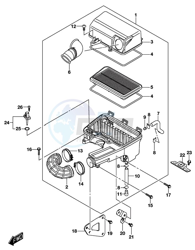 AIR CLEANER image