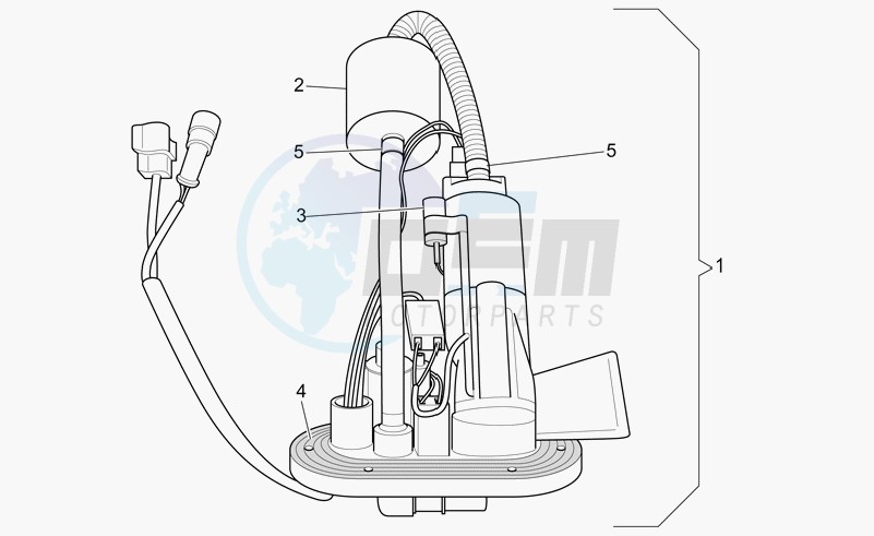 Internal fuel pump image