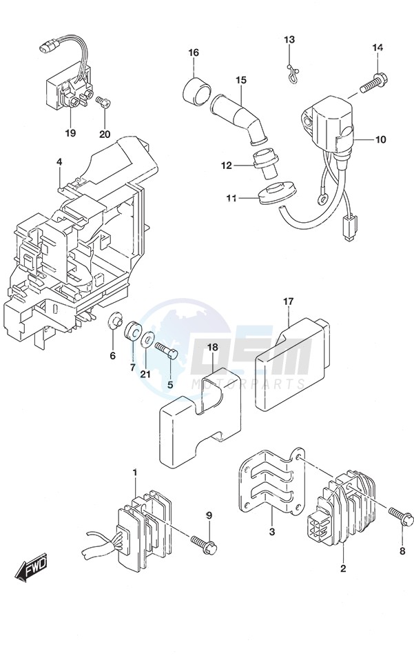 Rectifier/Ignition Coil Non-Remote Control blueprint