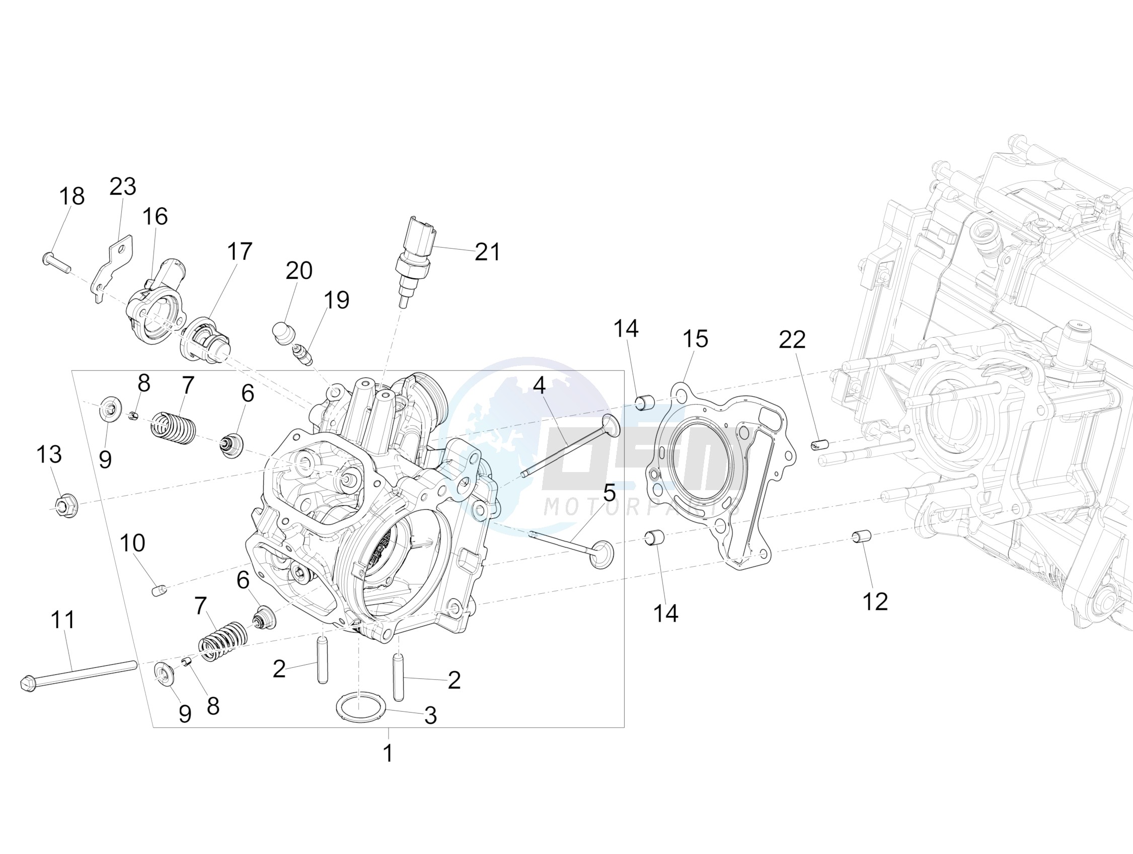 Head unit - Valve image