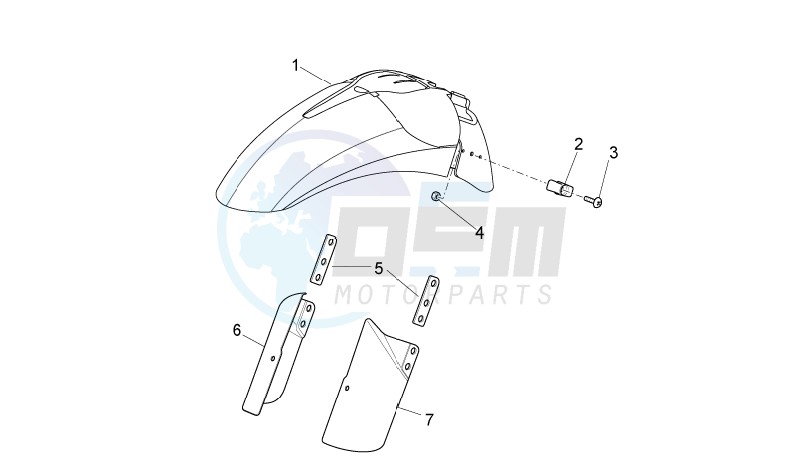Front body - Front mudguard image