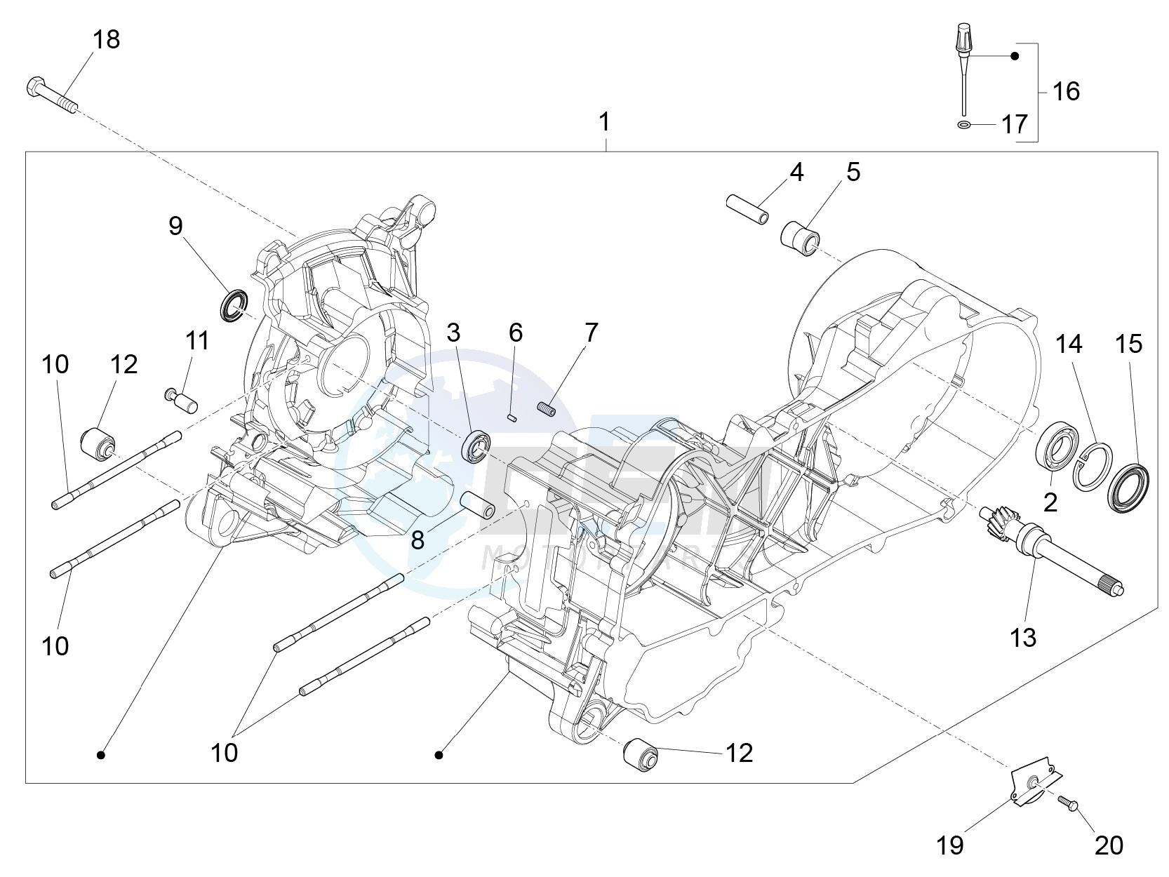 Crankcase blueprint