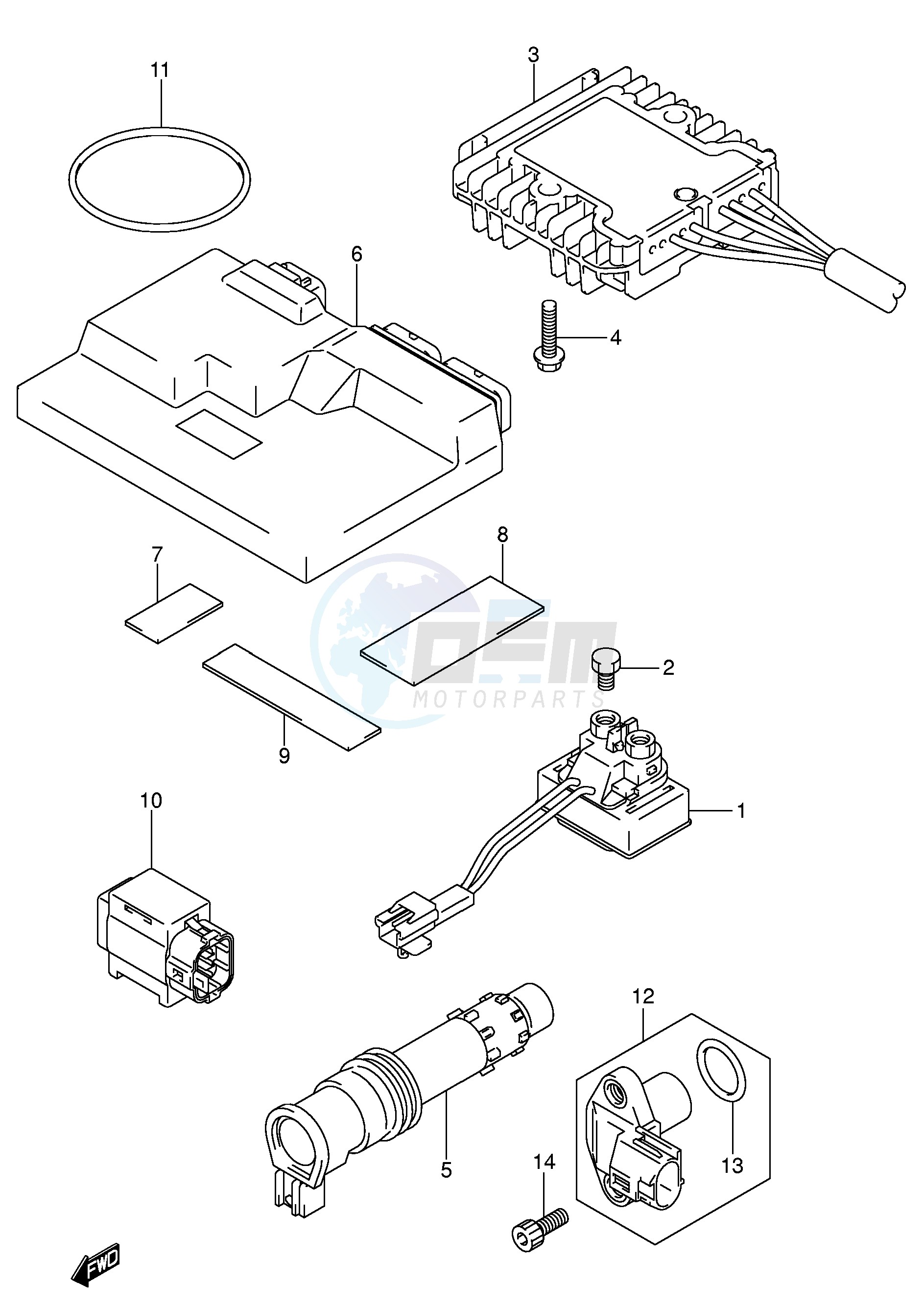 ELECTRICAL (MODEL K5) blueprint