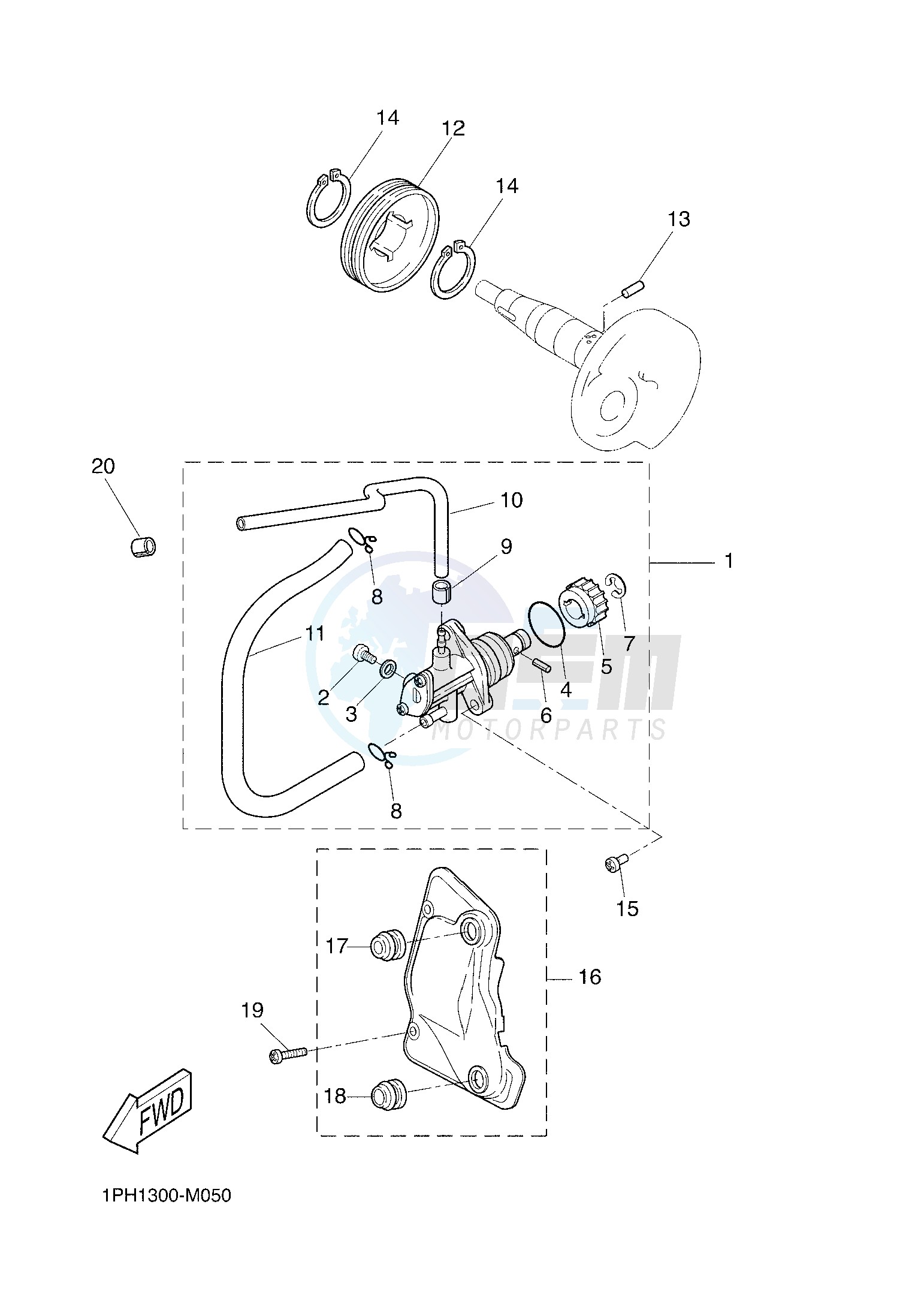 OIL PUMP blueprint