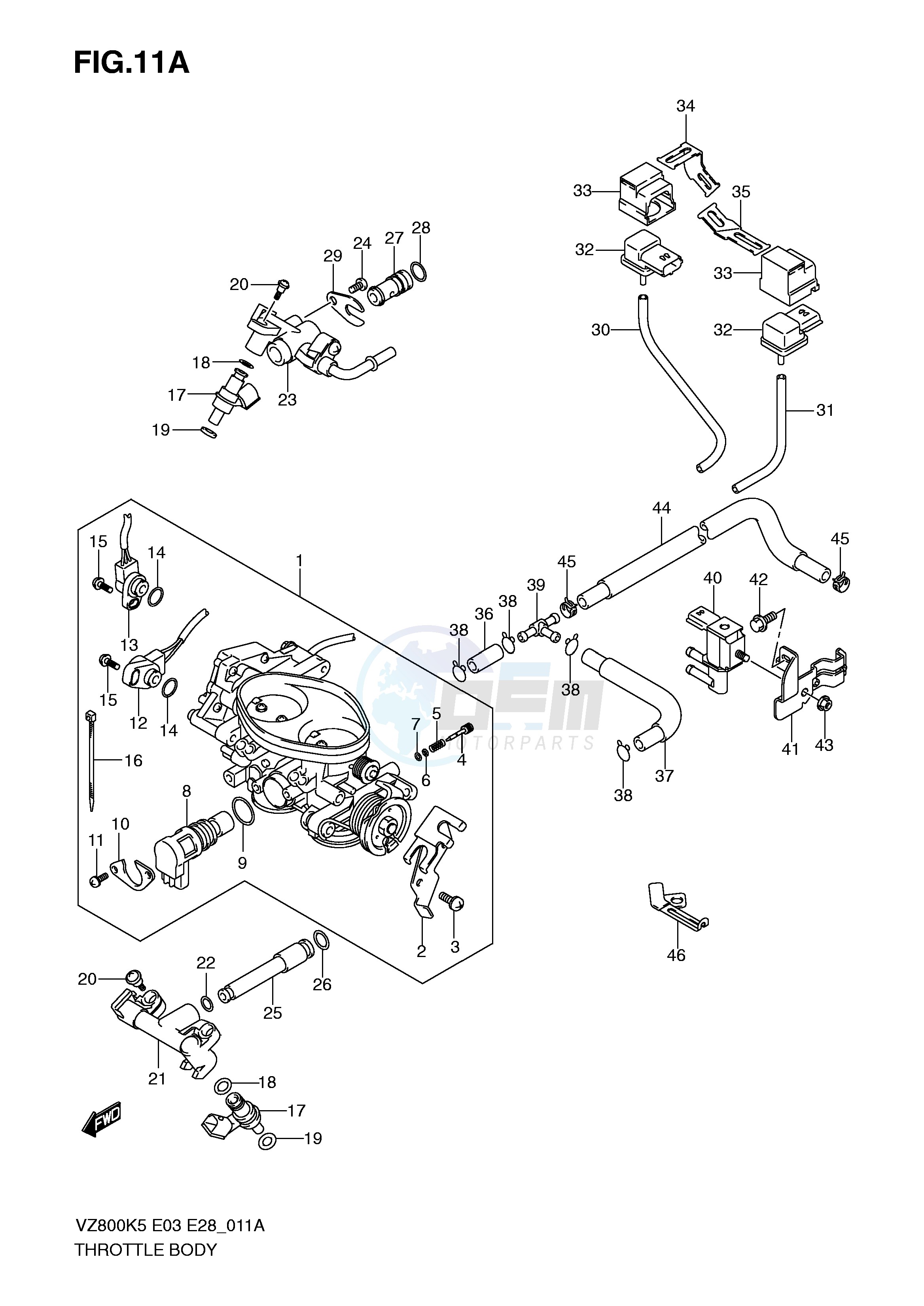 THROTTLE BODY (MODEL K9) image