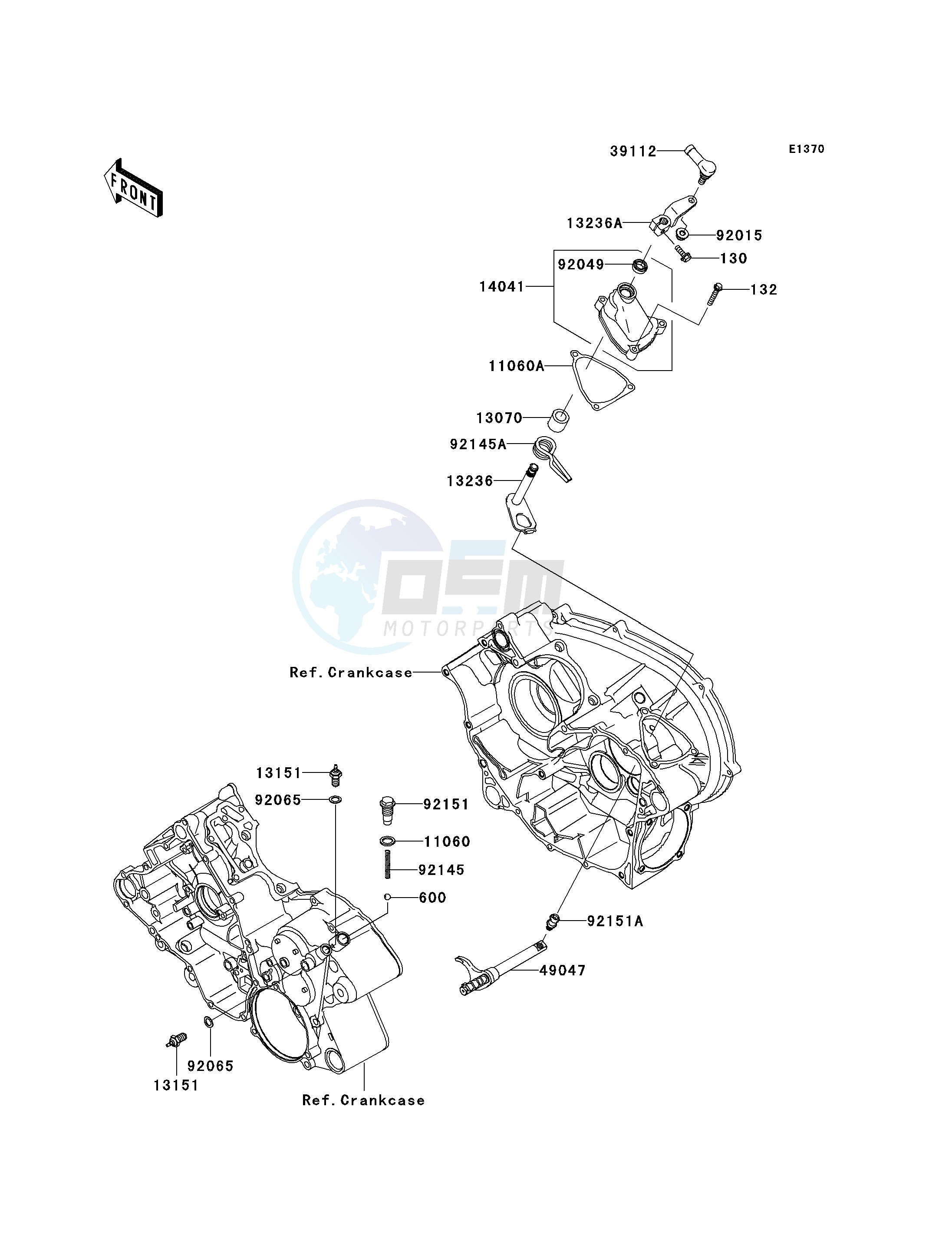 GEAR CHANGE MECHANISM image