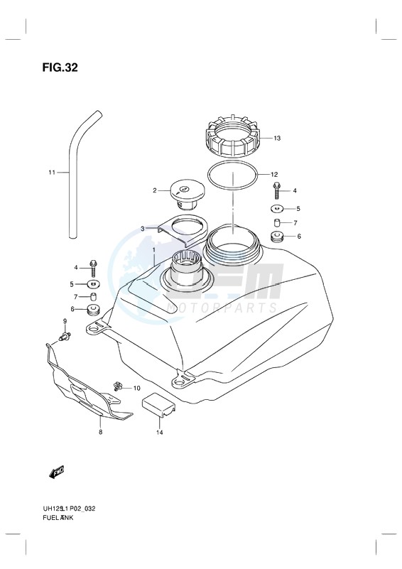 FUEL TANK blueprint