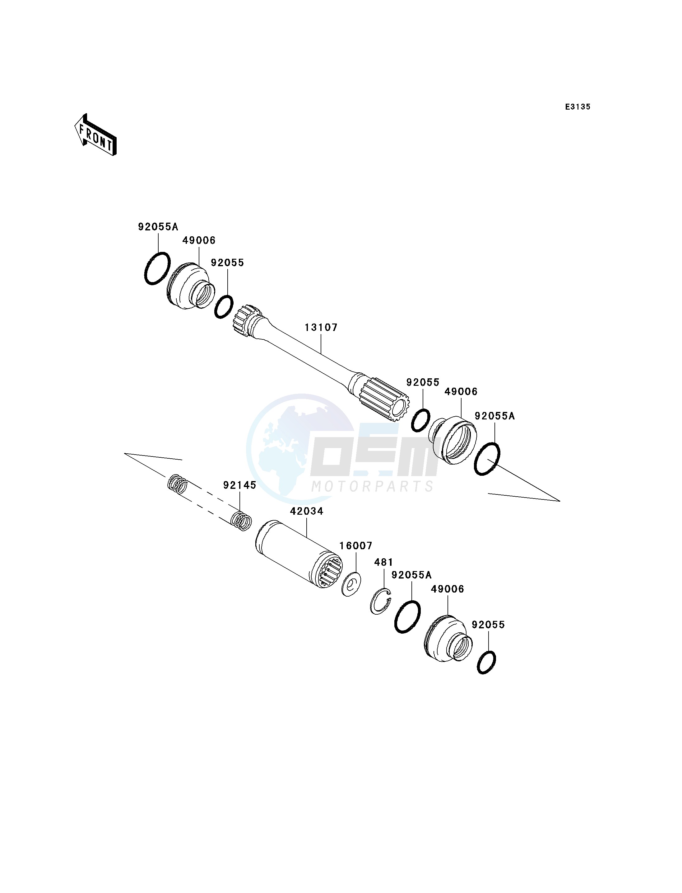 DRIVE SHAFT-PROPELLER image