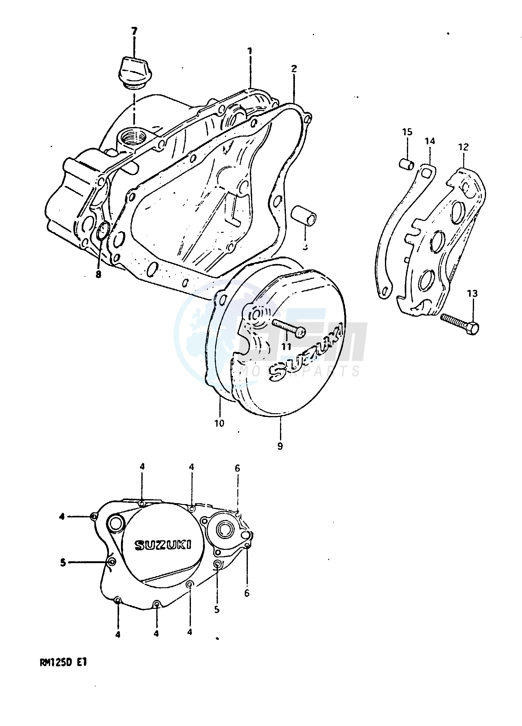 CRANKCASE COVER image