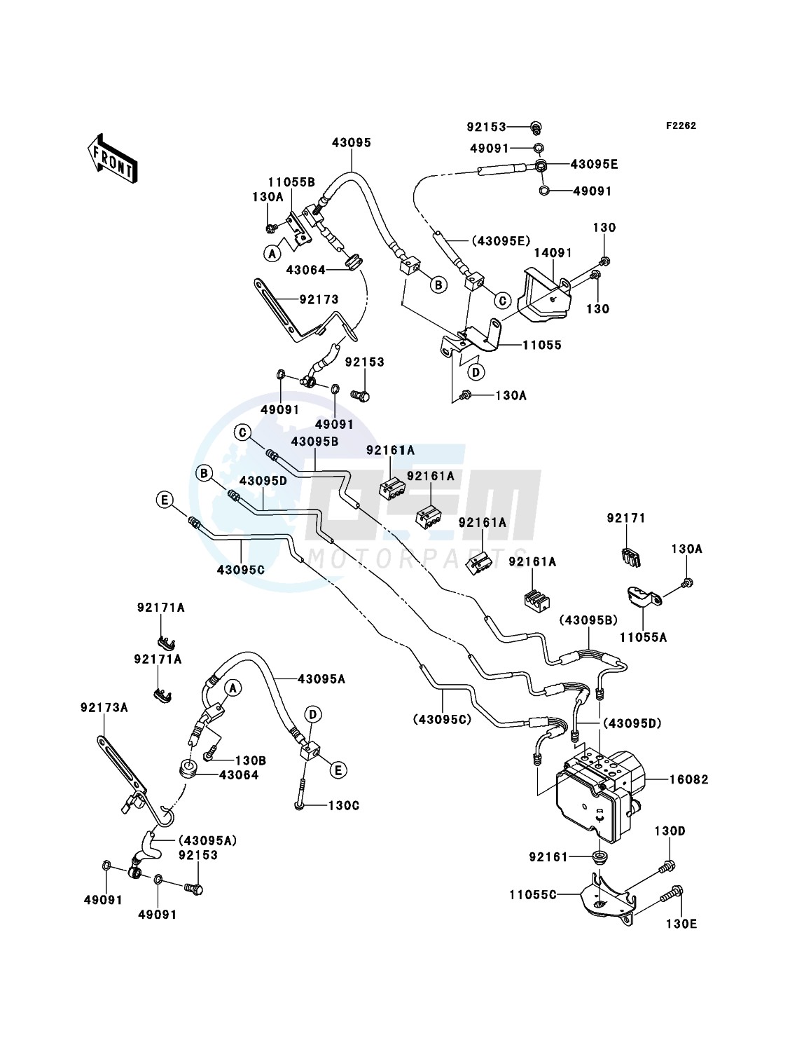 Brake Piping blueprint