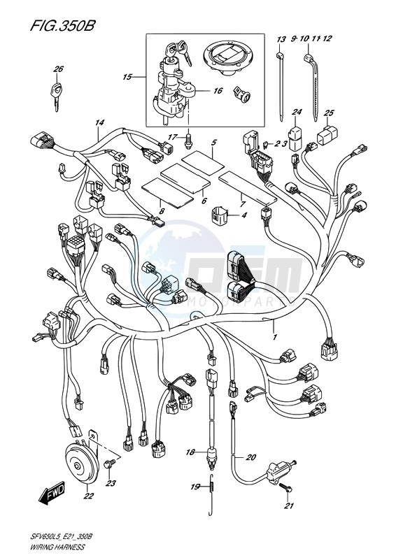 WIRING HARNESS blueprint