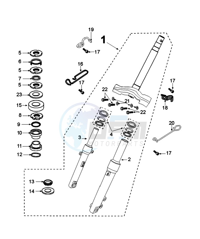 FORKS AND STEERING image