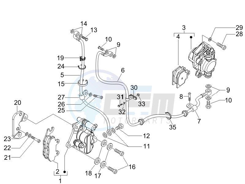 Brakes hose  - Calipers image