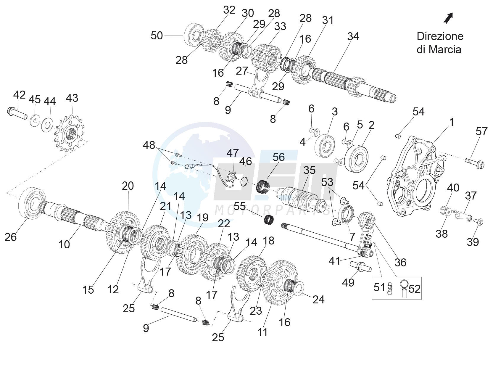 Gear box - Gear assembly image