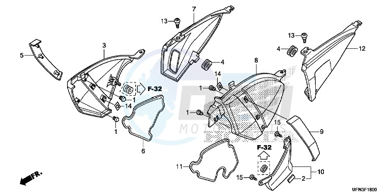 SIDE COVER blueprint