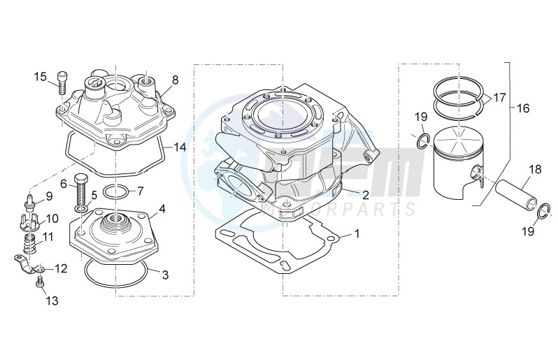 Cylinder - Head - Piston image