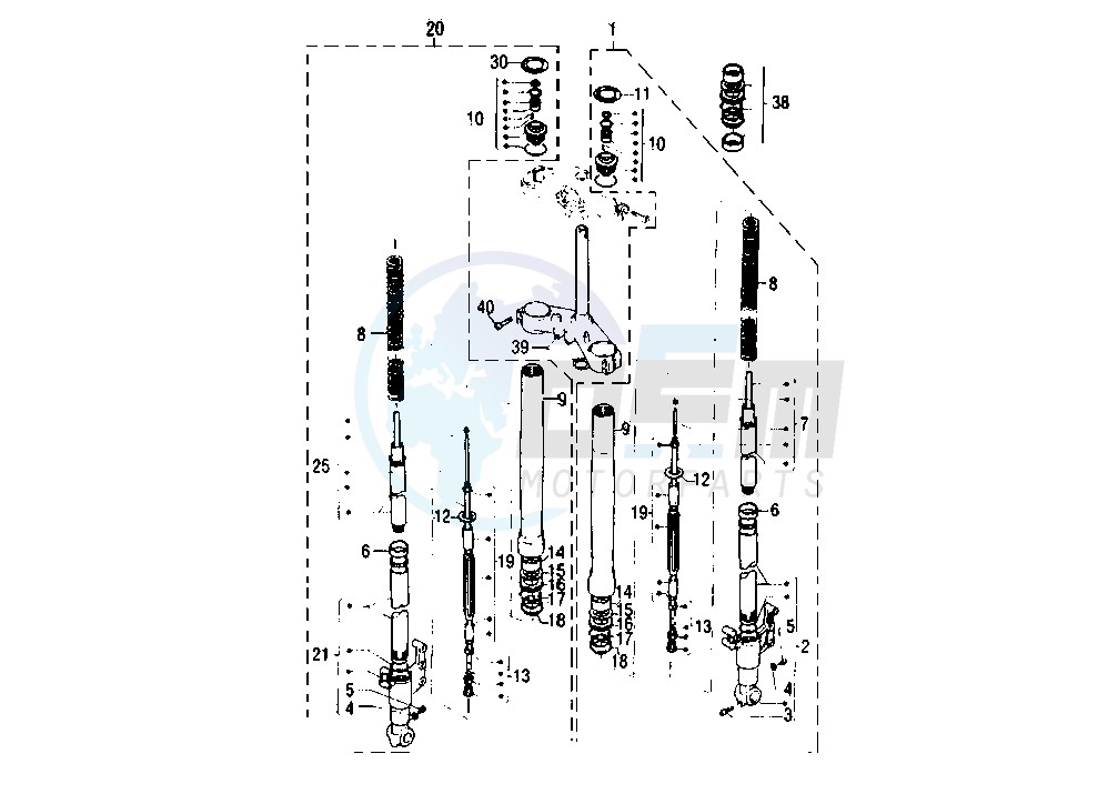 FRONT FORK image