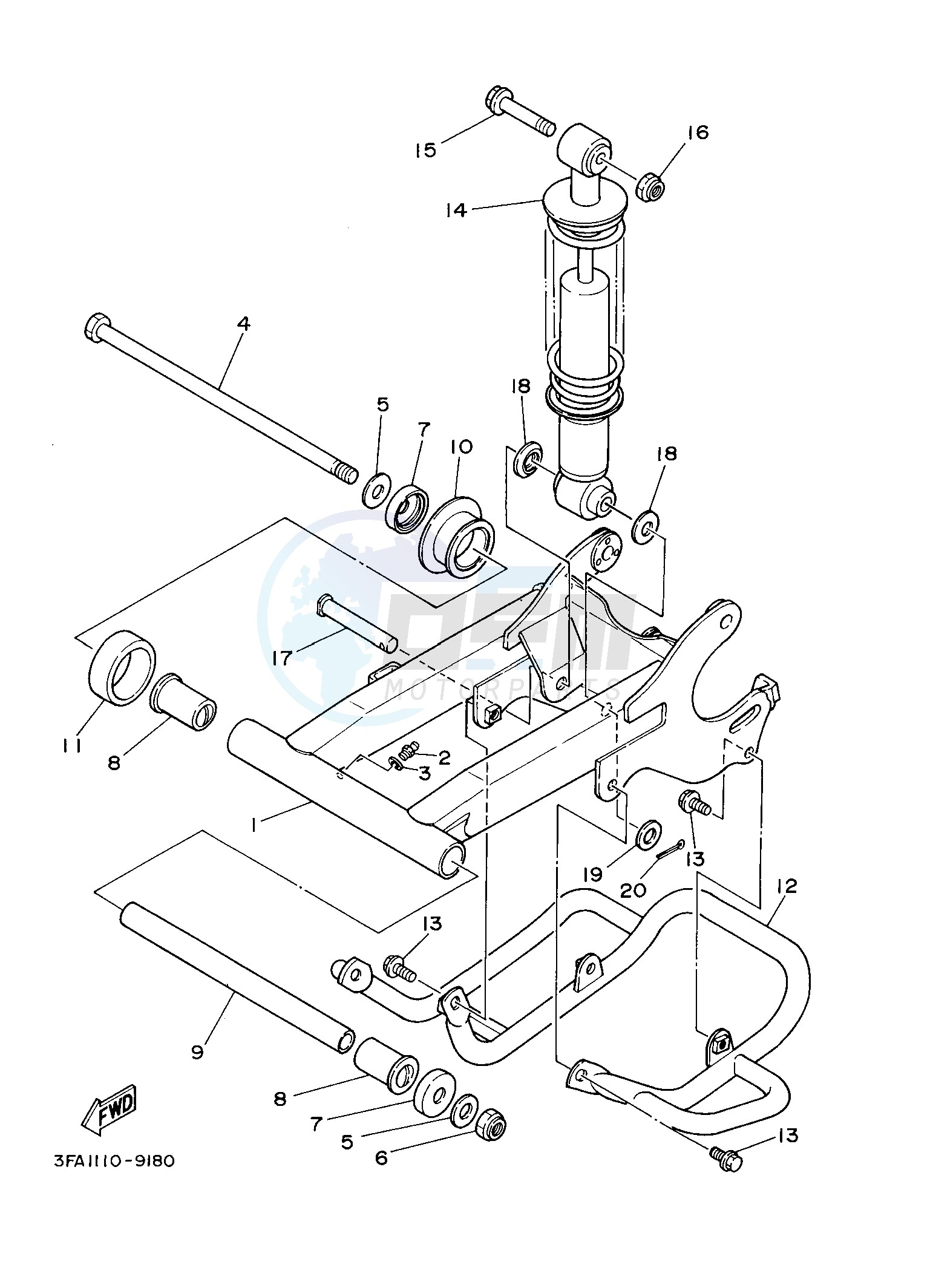 REAR ARM & SUSPENSION image