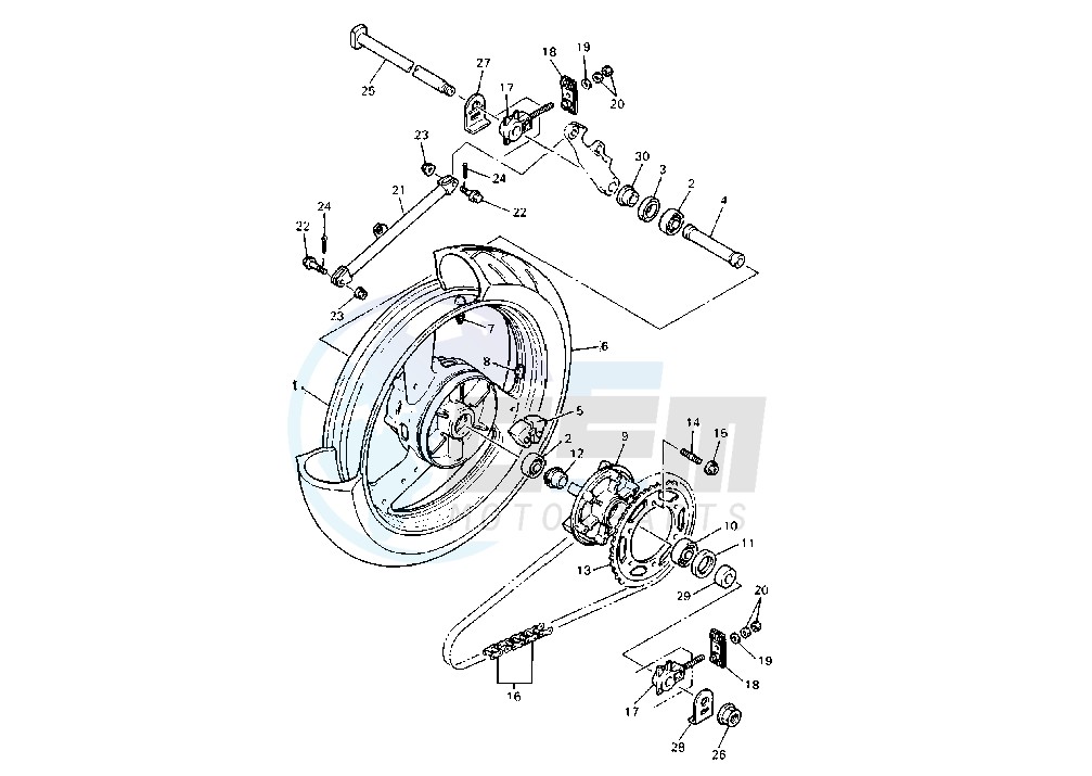 REAR WHEEL blueprint