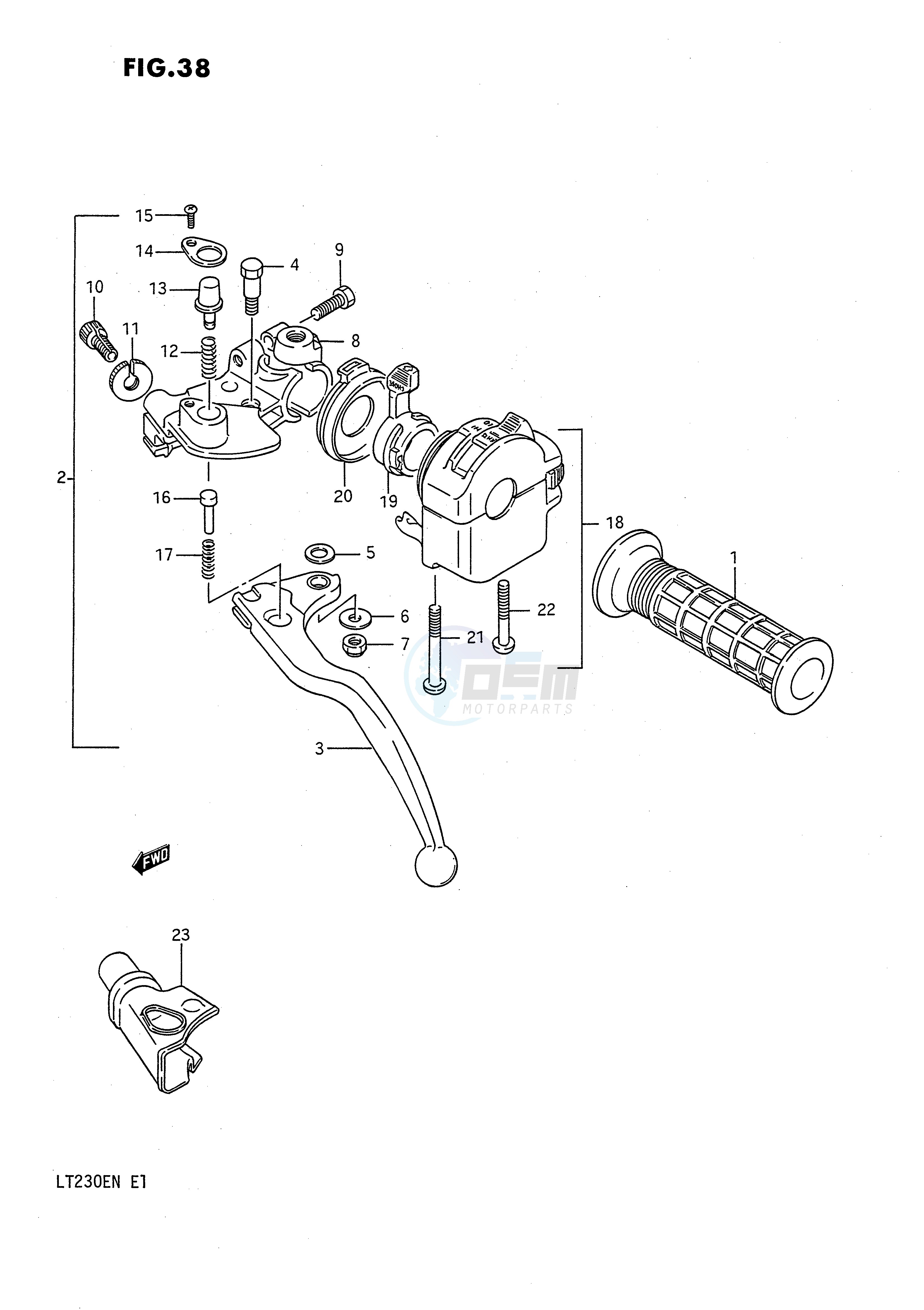 LEFT  HANDLE SWITCH image