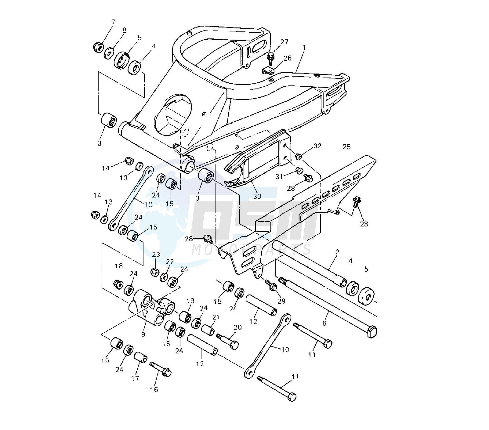 REAR ARM blueprint