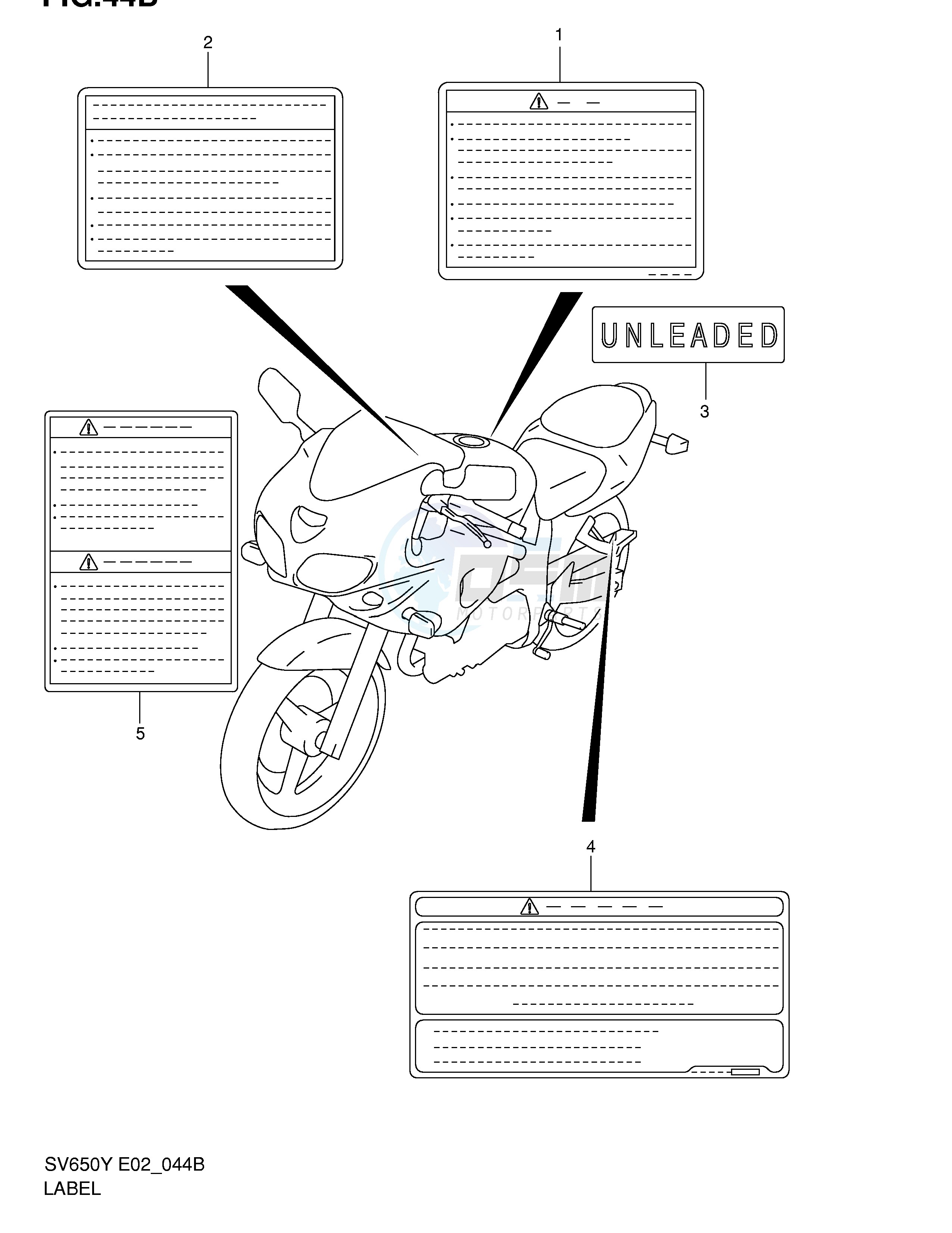 LABEL (MODEL K2) blueprint