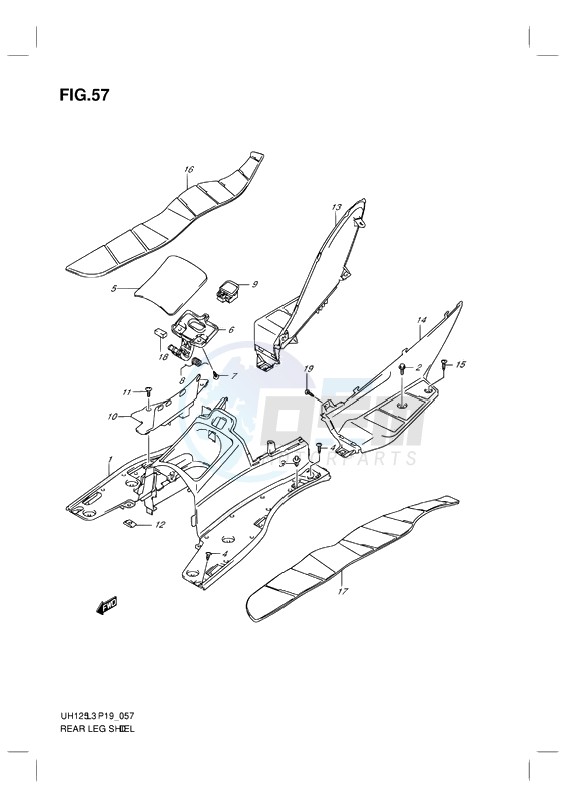 REAR LEG SHIELD image