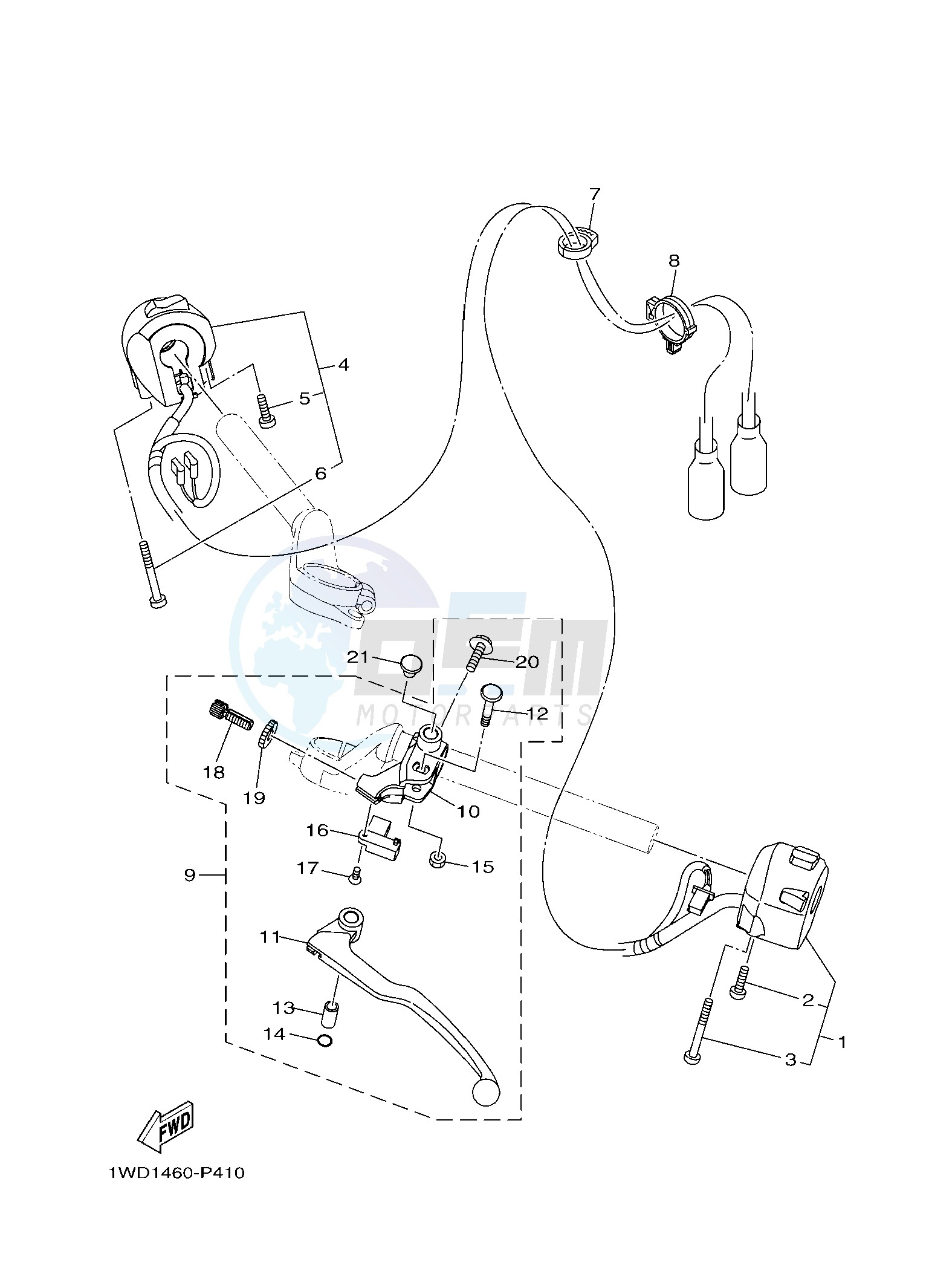 HANDLE SWITCH & LEVER image