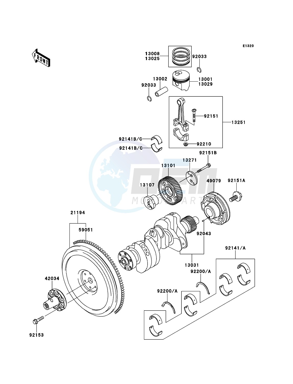 Crankshaft/Piston(s) blueprint